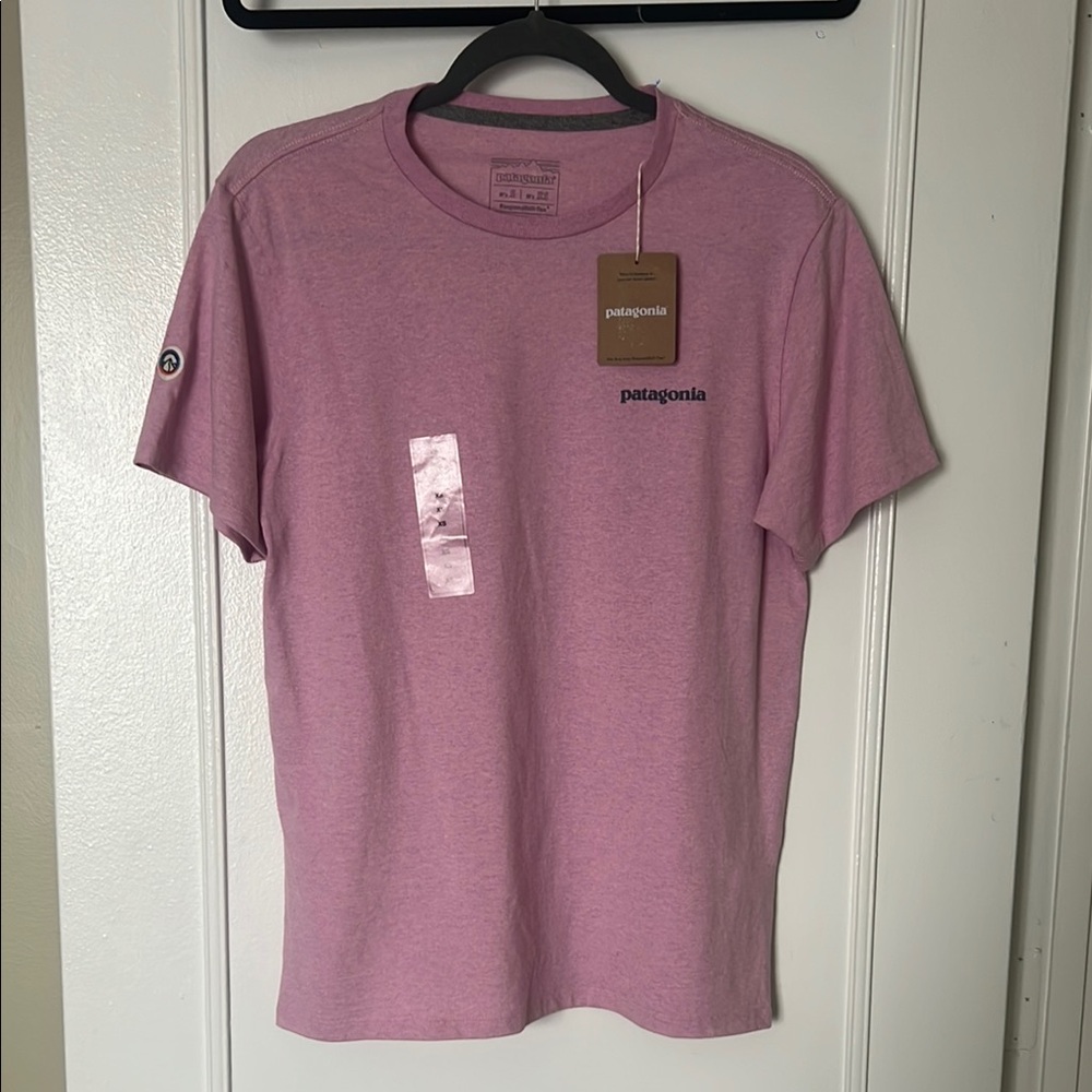 Patagonia Light Pink Crewneck Tee